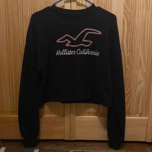 Cropped Hollister Crewneck